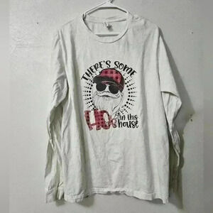 EUC! Bella canvas christmas long sleeve tee!